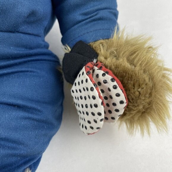 Shell Station 2nd Edition Plush Bear Royal Jointed 16" Monkey Island 2000 - Picture 6 of 9